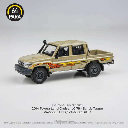 Para 64 : 2014 Toyota Land Cruiser LC 79- Sandy Taupe