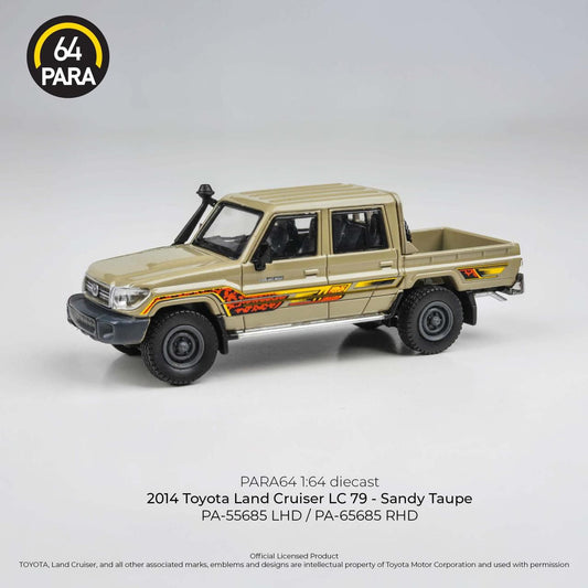 Para 64 : 2014 Toyota Land Cruiser LC 79- Sandy Taupe