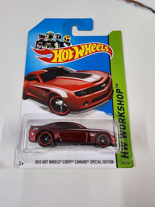 Hot Wheels Super Treasure Hunt : 2013 Hot Wheels Chevy Camaro Special Edition