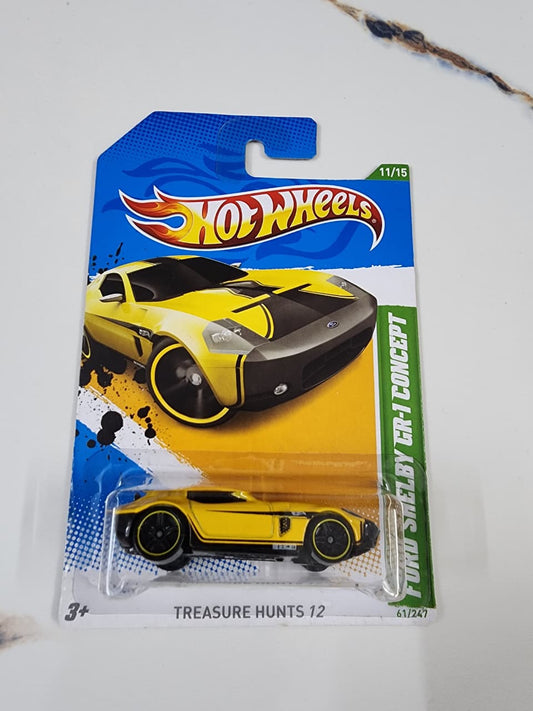 Hot Wheels Treasure Hunts 12 : Ford Shelby GR-1 Concept (With Free Card Protector)