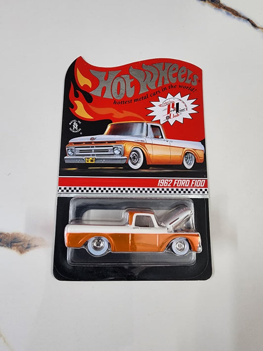 Hot Wheels RLC : 1962 Ford F100 (With Free Card Protector)