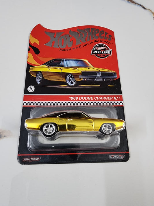 Hot Wheels RLC : 1969 Dodge Charger R/T (With Free Card Protector)
