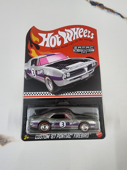 Hot Wheels Zamac Edition 2023 : Custom 67 Pontiac Firebird (With Free Card Protector)