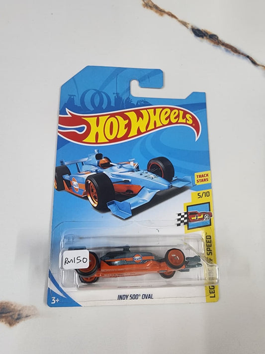 Hot Wheels Super Treasure Hunt : Indy 500 OVAL (With Free Card Protector)
