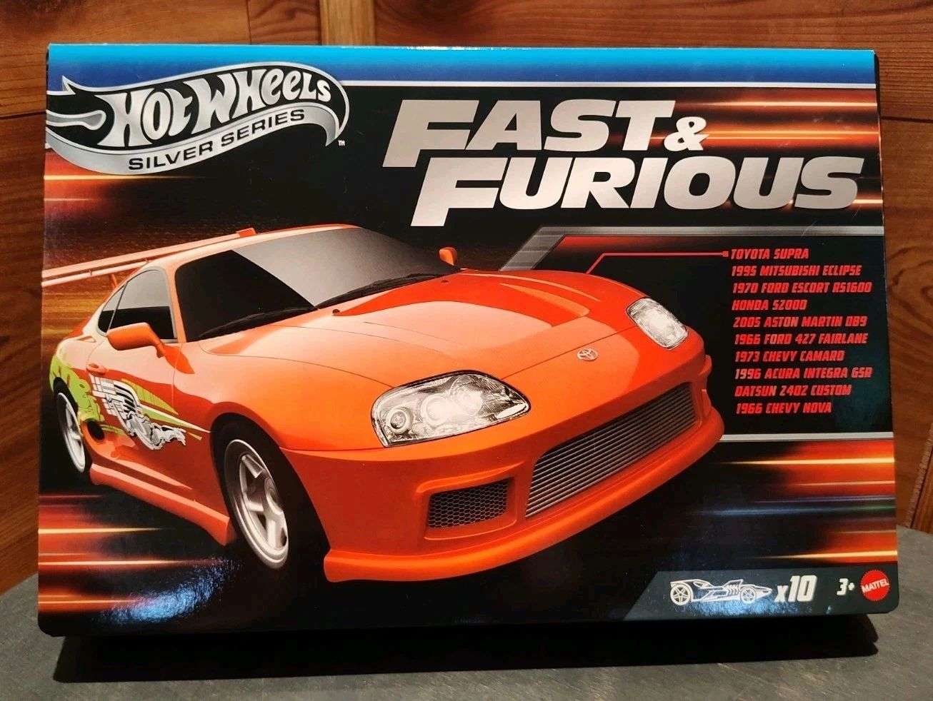 HOT WHEELS Silver series : Fast & Furious 10 pack