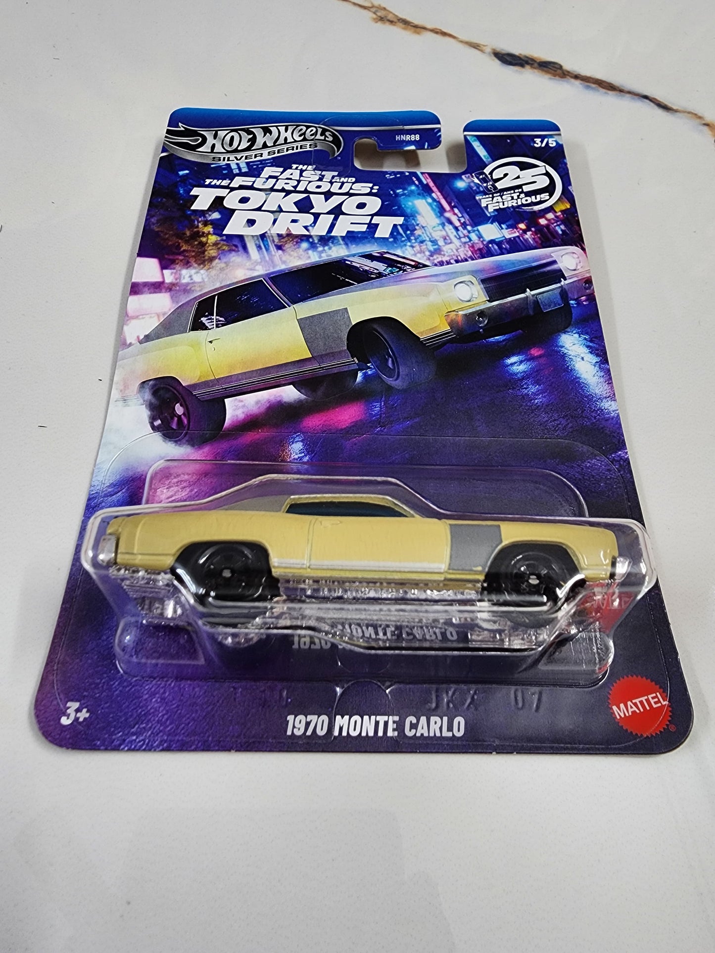 Hot Wheels Fast & Furious Tokyo Drift Silver Series – Complete 5 Car Set