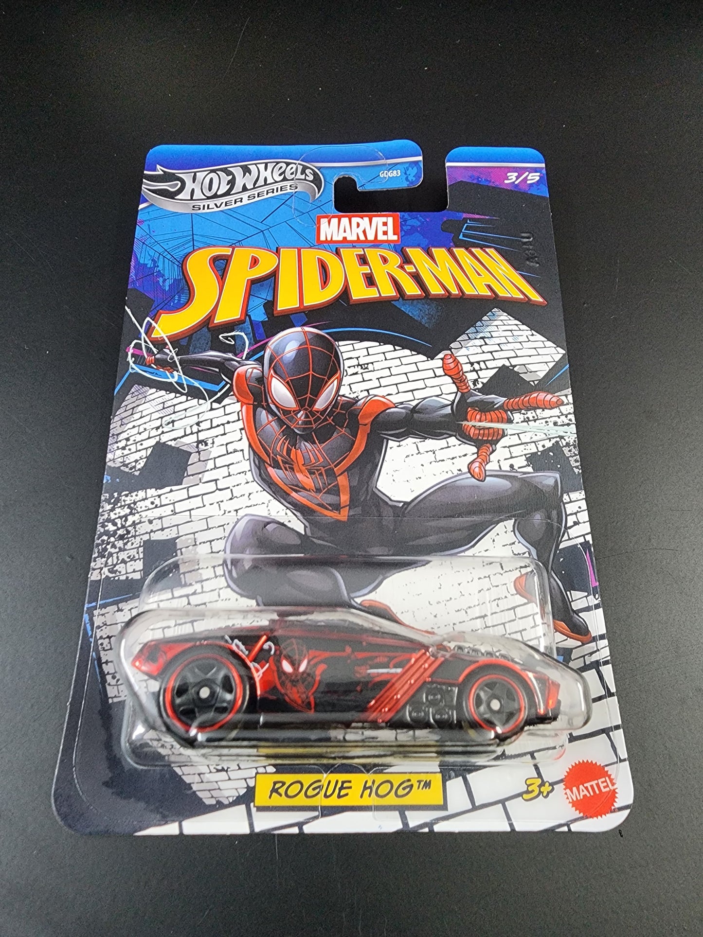 Hot Wheels Silver Series 2026 Spider-Man Entertainment Set