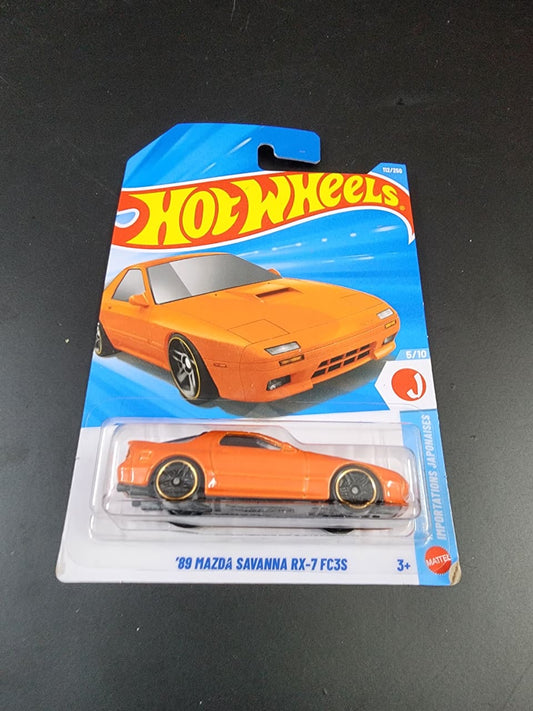 Hot Wheels Mainline E Case 2026: 89 Mazda Savanna RX-7 FC3S