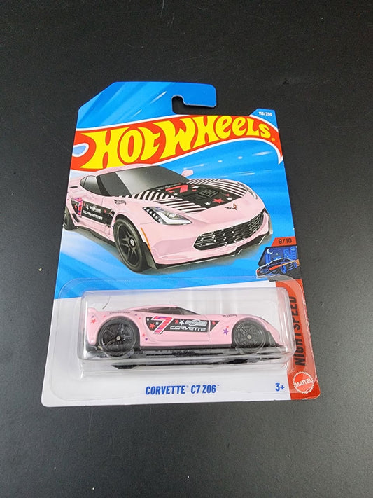 Hot Wheels Mainline E Case 2026: Corvette C7 Z06