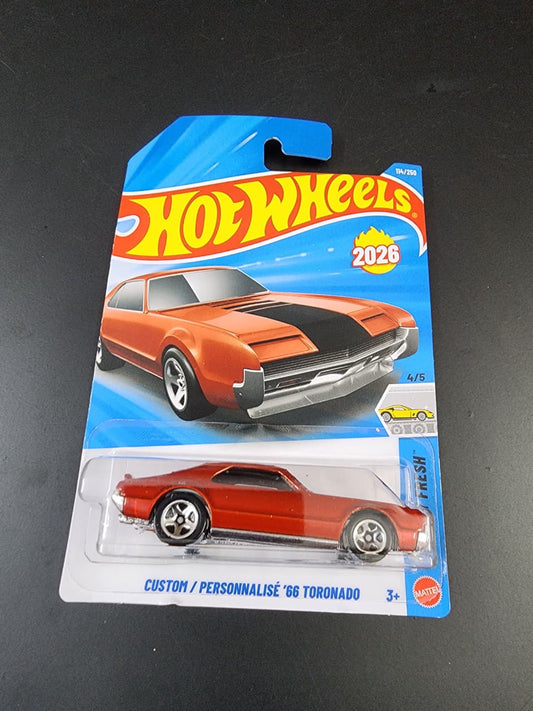 Hot Wheels Mainline E Case 2026: Custom/ Personnalise 66 Tornado