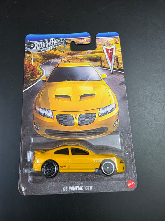 Hot Wheels Silver Series Pontiac 2026: 06 Pontiac GTO