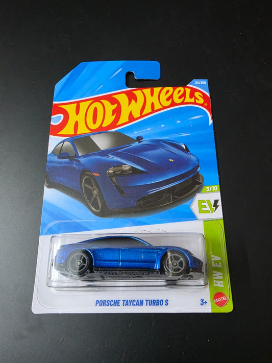 Hot Wheels Mainline J Case 2026 : Porsche Taycan Turbo S - Zoomsters India