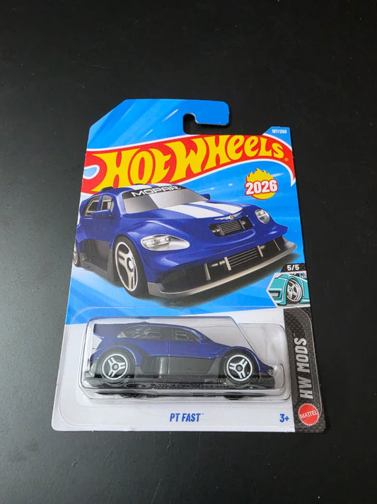Hot Wheels Mainline J Case 2026 :  PT Fast - Zoomsters India