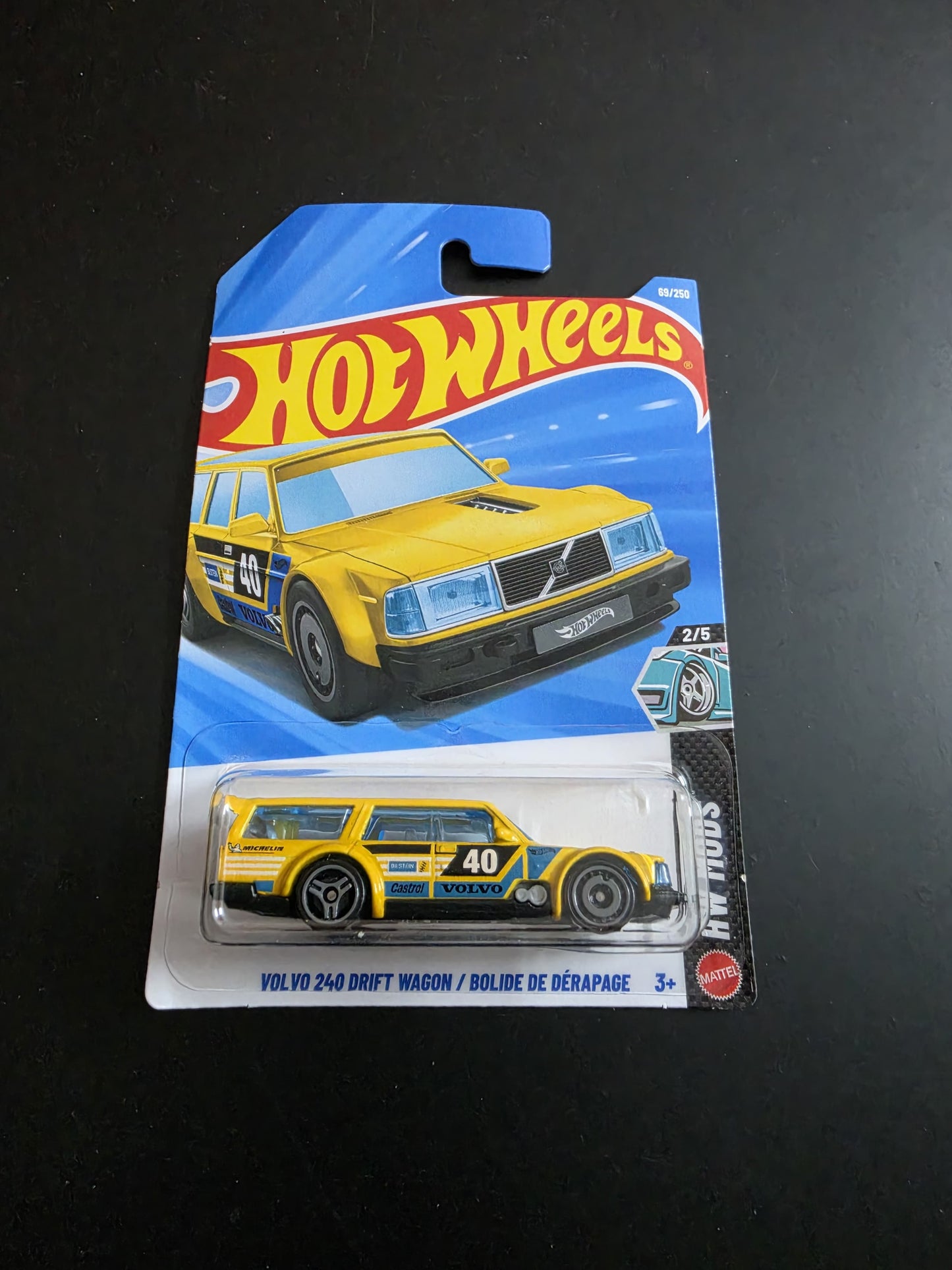 Hot Wheels Mainline L Case 2026 : Volvo 240 Drift Wagon