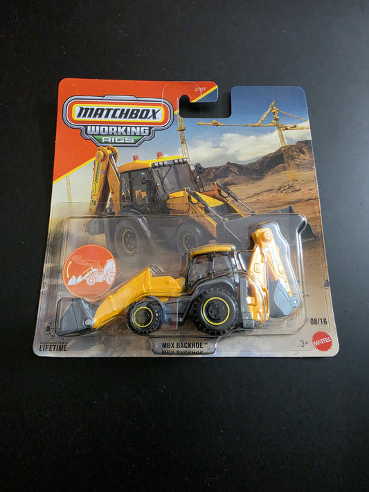 Matchbox Working Rigs 2026 : MBX Backhoe - Zoomsters India