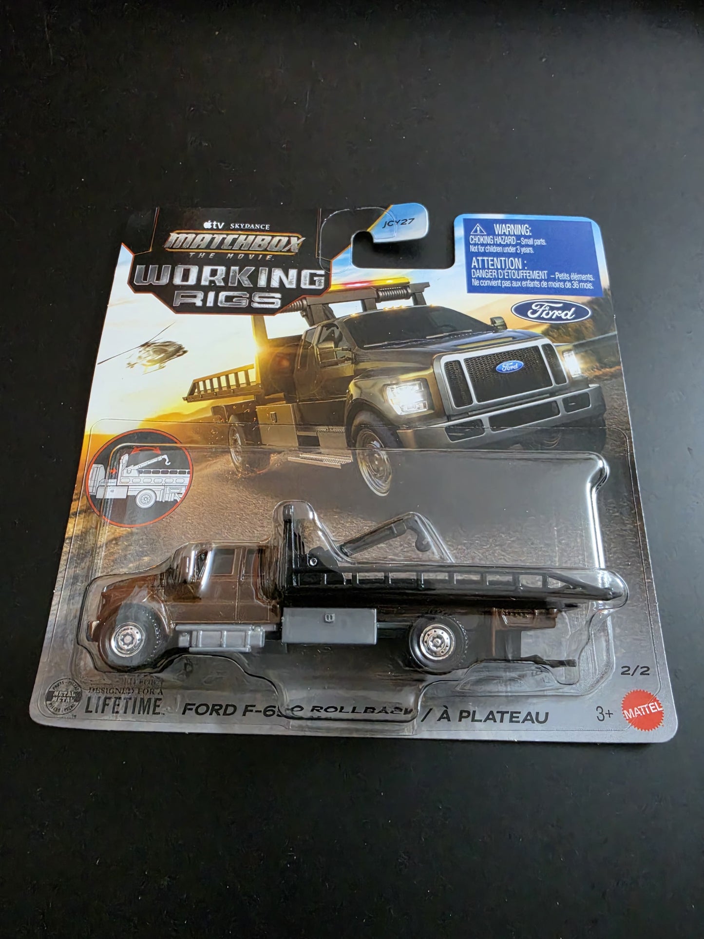 Matchbox Working Rigs 2026 : Ford F-650 Rollback