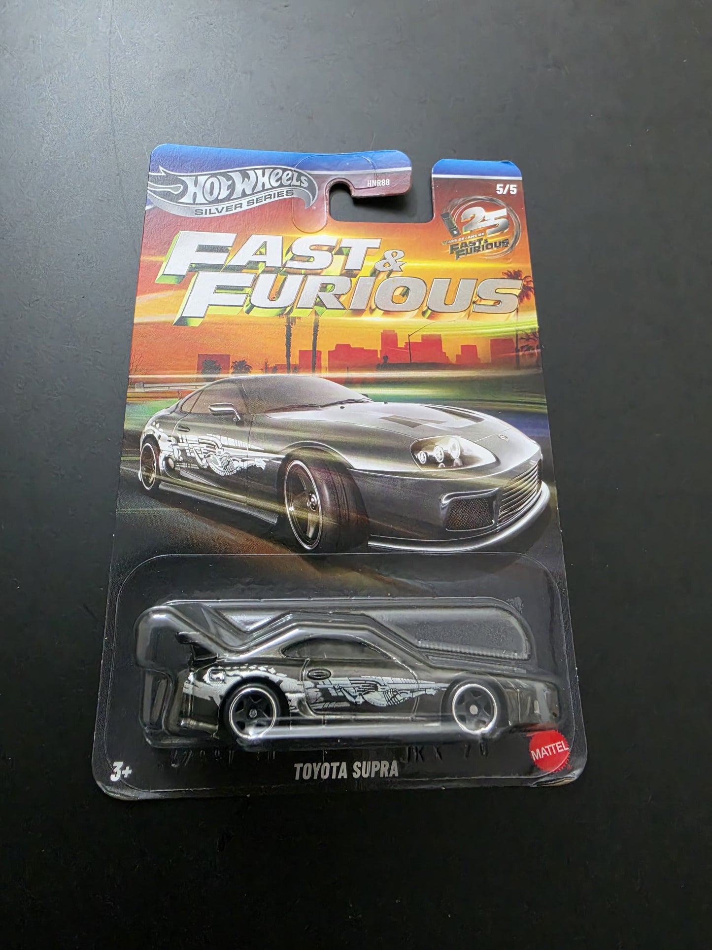 Hot Wheels Silver Series 2026 : Fast & Furious Silver Anniversary Set(Set of 5)