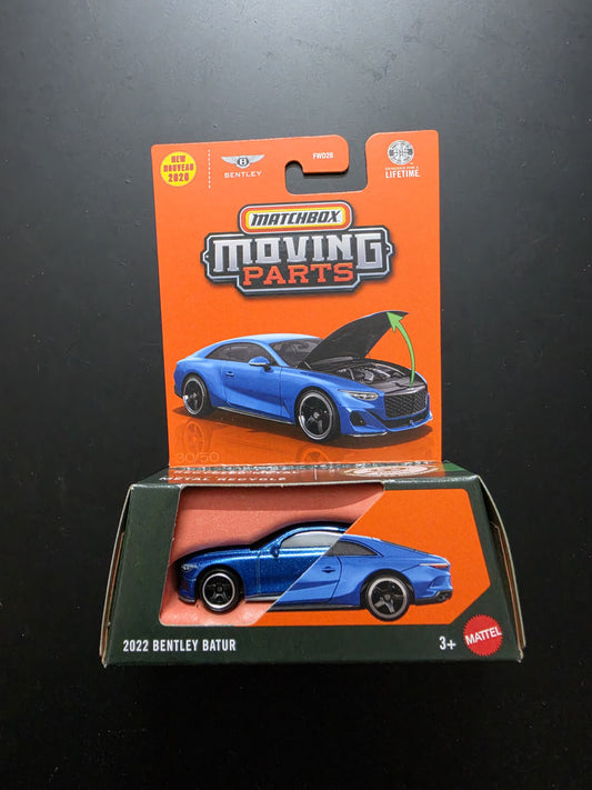 Matchbox Moving Parts 2026 : 2022 Bentley Batur - Zoomsters India