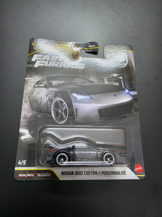 Hot Wheels Premium Fast & Furious Custom Nissan 350Z (4/5) - Zoomsters India