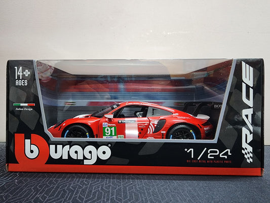 Bburago : Porsche 911 RSR LM - 1:24