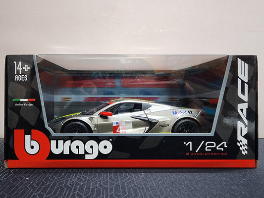 Bburago : Chevrolet Corvette C8 R - 1:24
