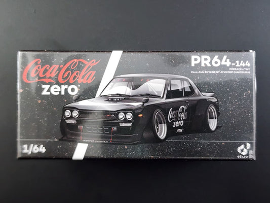 Pop Race PR 64-432: Coca-Cola Skyline GT-R VV8 Drif (Hakosuka)