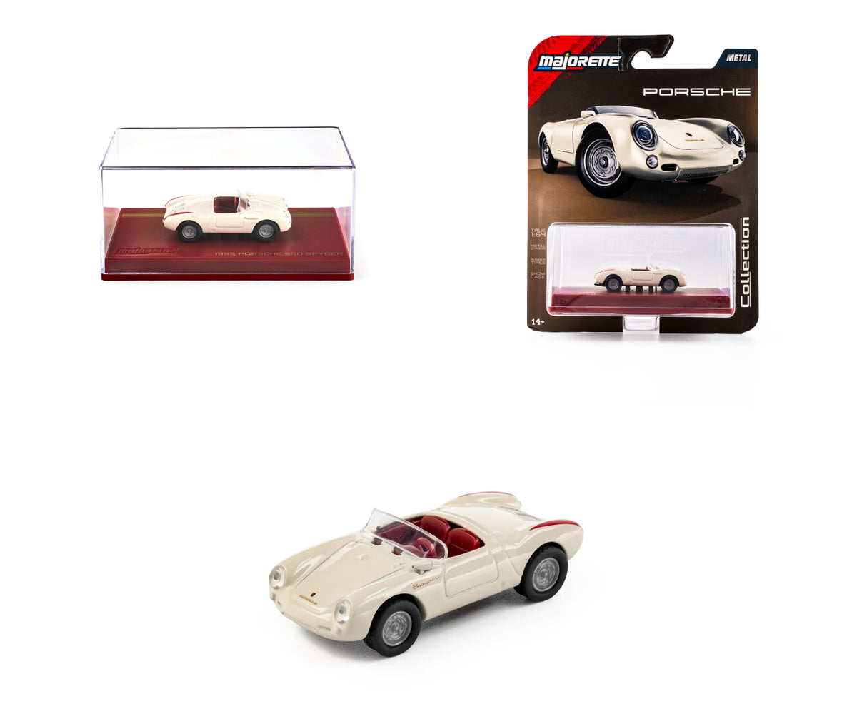 Majorette Collection Edition Set : 1955 Porsche 550 Spyder and 1995 Toyota Supra