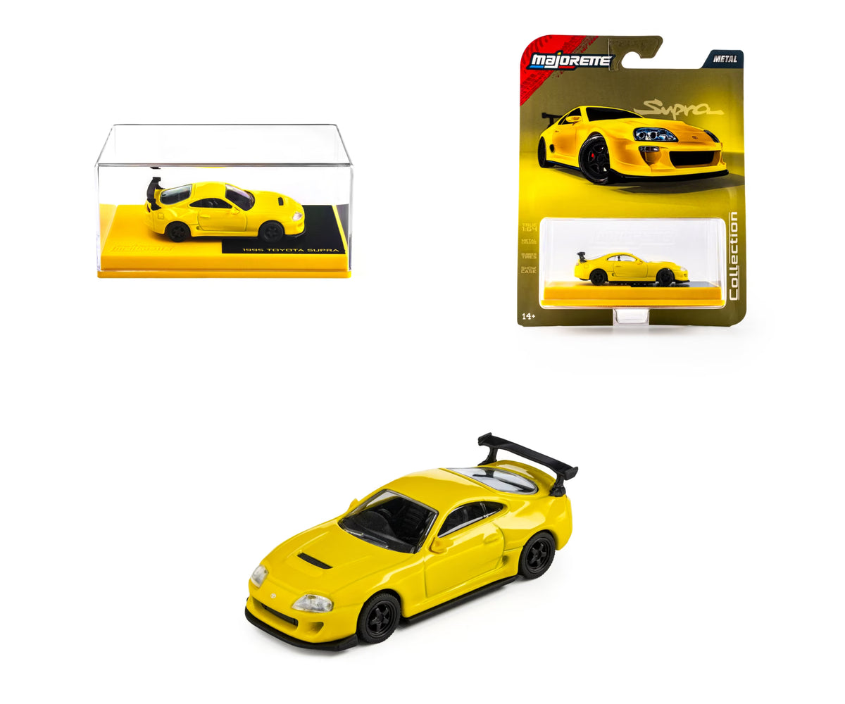 Majorette Collection Edition Set : 1955 Porsche 550 Spyder and 1995 Toyota Supra