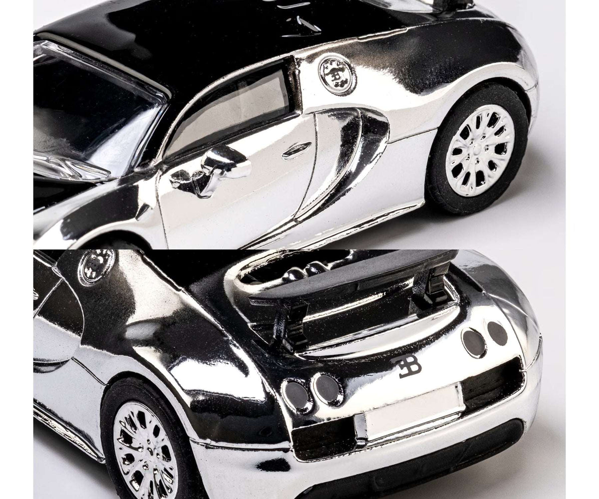 Majorette Collection Edition Set : 2005 Bugatti Veyron 16.4 Super Sport and 1976 Chevrolet Corvette Stingray