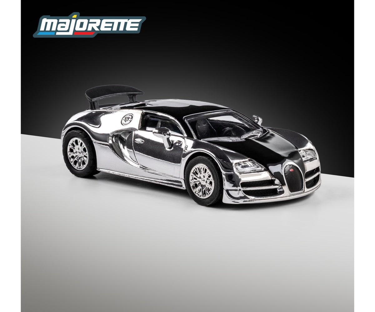Majorette Collection Edition Set : 2005 Bugatti Veyron 16.4 Super Sport and 1976 Chevrolet Corvette Stingray