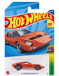 Hot Wheels  :  71 Lamborghini Miura SV