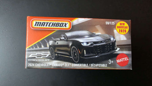 Matchbox: 2021 Chevrolet Camaro ZL1 Convertible / Decapotable