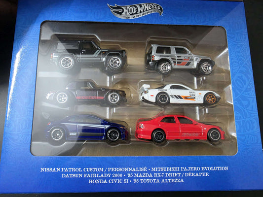 Hot Wheels Silver Series  Japanese JDM box set