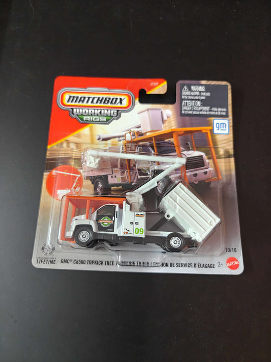 Matchbox Working Rigs  2026 : GMC C8500 Topkick Tree Trimming Truck / Camion De Service D'Elagage