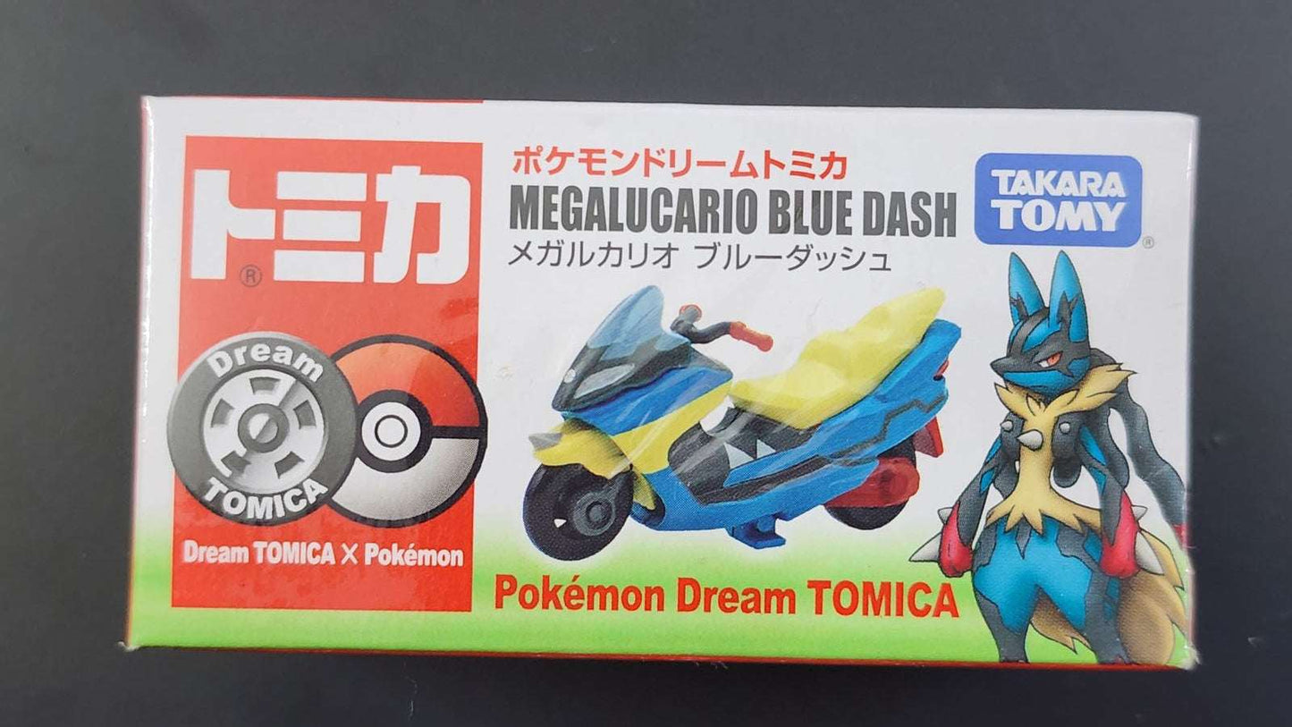 Takara Tomy Pokémon Dream Tomica Mega Lucario Blue Dash