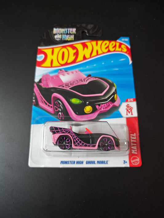 Hot Wheels Mainline H Case 2026: Monster High Ghoul Mobile
