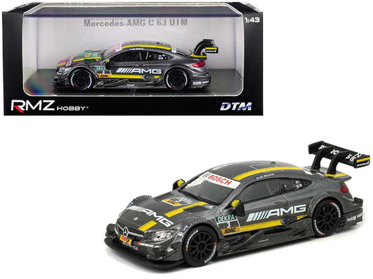RMZ DTM 1:43 Scale (4.5inches) Die Cast Scale Model Mercedes-AMG C63 DTM 2016 #84