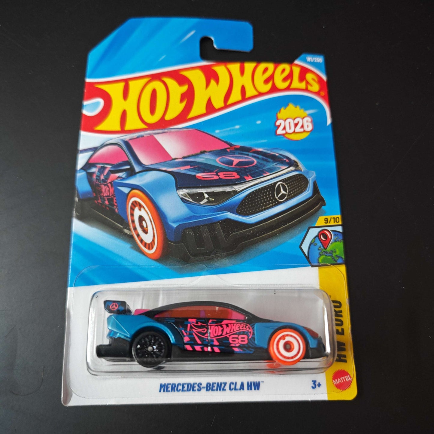 Hot Wheels Mainline H Case 2026: Mercedes Benz CLA HW