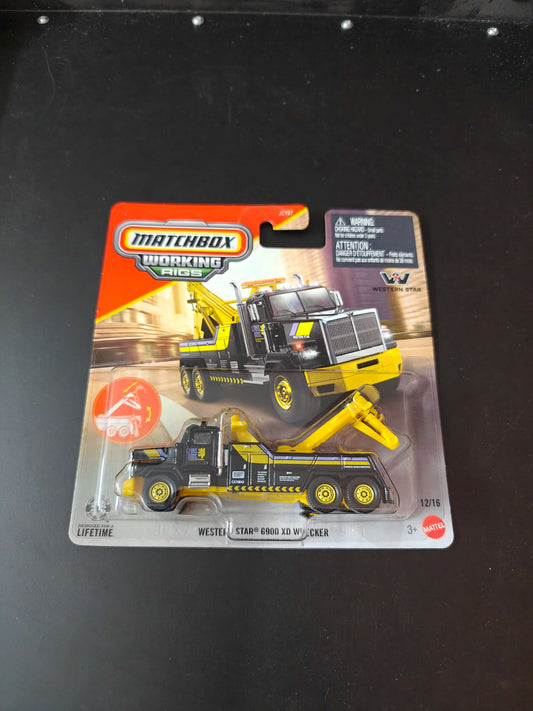 Matchbox Working Rigs  2026 : Western Star 6900 XD Wrecker