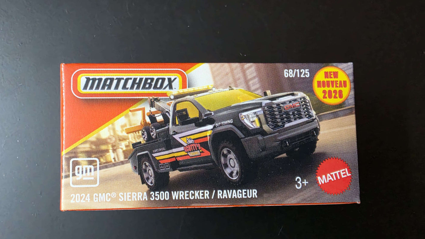 Matchbox: 2024 GMC Sierra 3500 Wrecker/ Ravageur