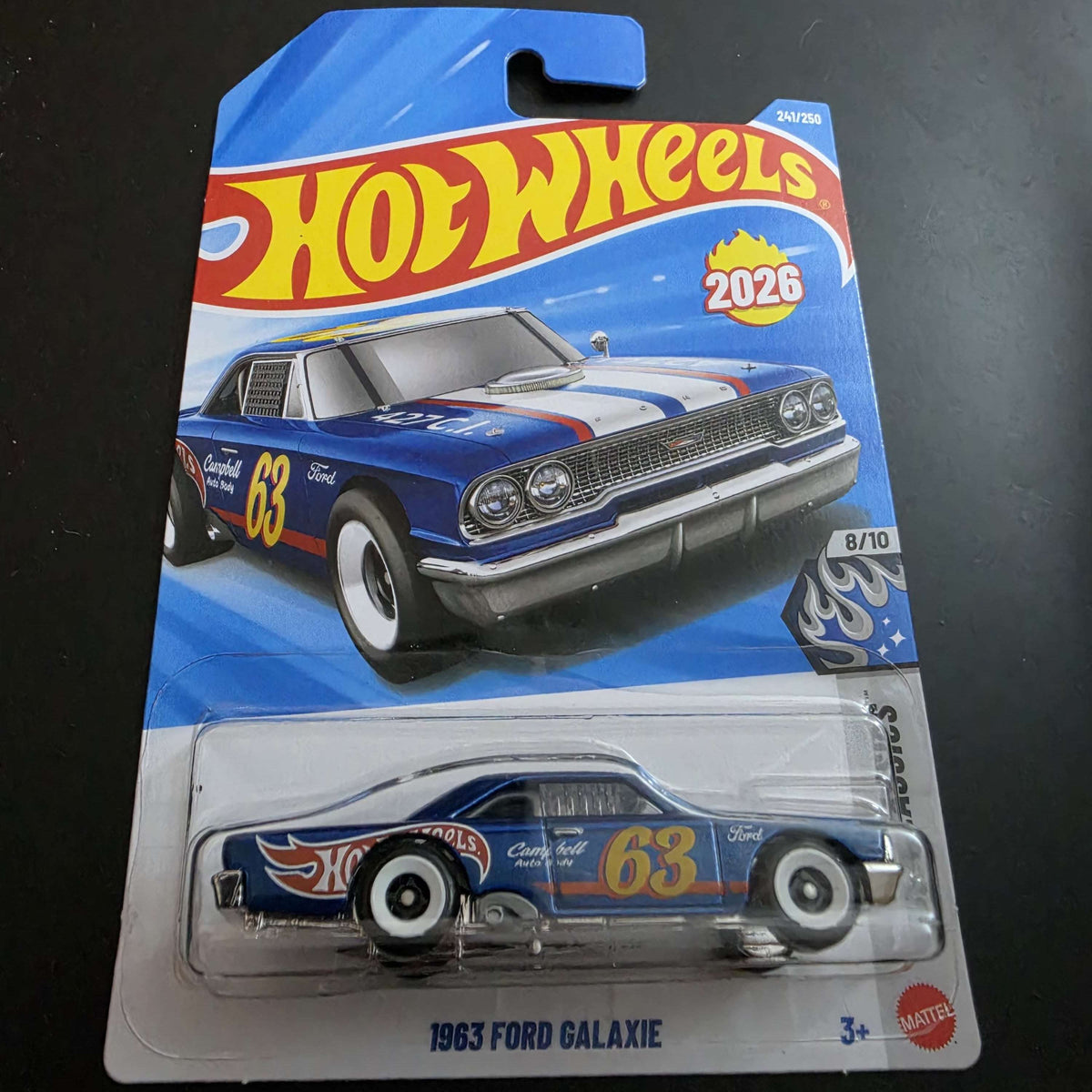 Hot Wheels Mainline M Case 2026 : 1963 Ford Galaxie