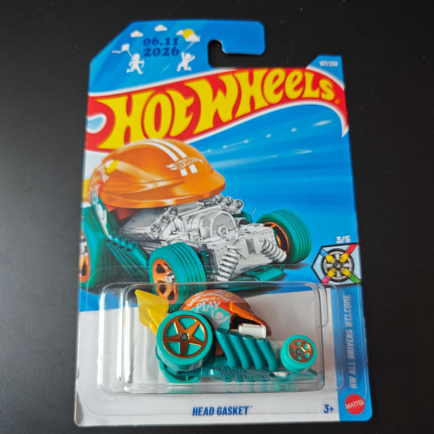 Hot Wheels Mainline H Case 2026: Head Gasket
