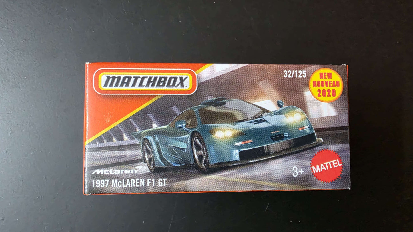 Matchbox: 1997 Mclaren F1 GT