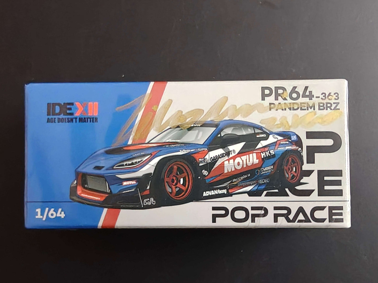 POP RACE SUPRA GT300 TOP SECRET (PR64-022) / PANDEM CIVIC EG6 SHARKMOUTH (PR64-383) / PANDEM BRZ GARASI DRIFT "BRZIKO" (PR64-363)-Signed | Bundle of 3 | 2025 Indonesia Diecast Expo (IDE-XII)