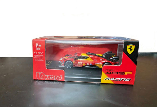 Bburago 1:64 Scale Model  : Ferrari 499P (Imported)