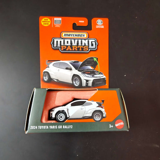 Matchbox Moving Parts 2026 : 2024 Toyota Yaris GR Rally2
