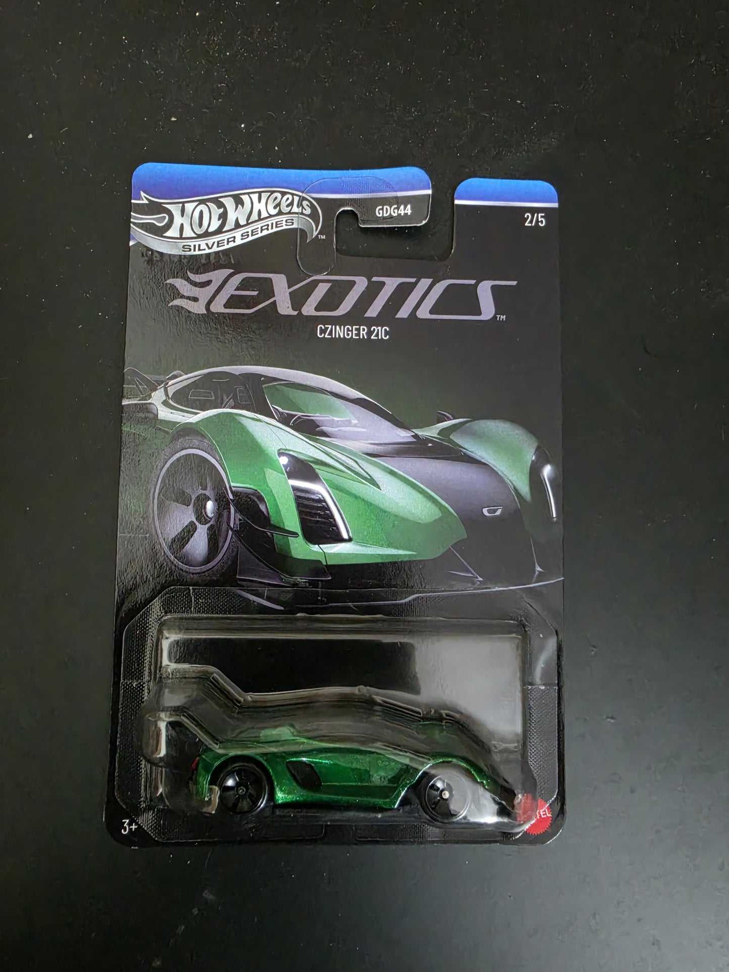 Hot Wheels Silver Series Exotics – Complete Set of 5