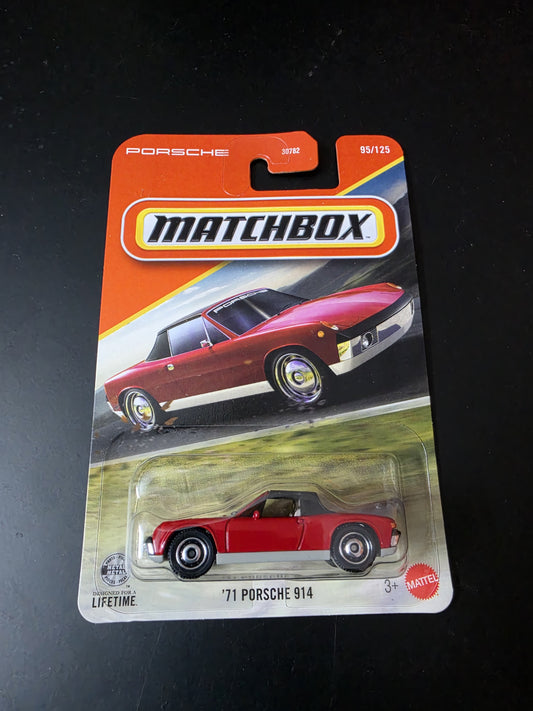 Matchbox Blister 2026: 71 Porsche 914 - Zoomsters India