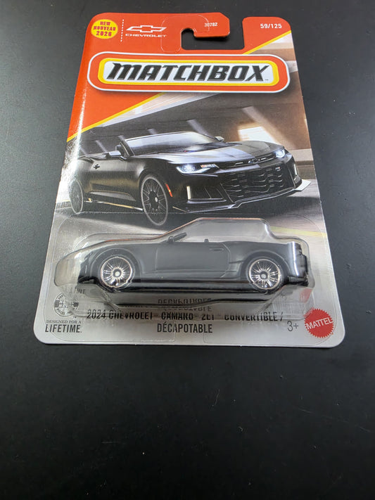 Matchbox Blister: 2024 Chevrolet Camaro ZL1 Convertible / Decapotable