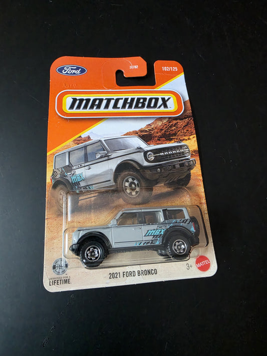 Matchbox Blister 2026: 2021 Ford Bronco